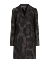 Dolce & Gabbana Woman Coat Dark Brown Size 6 Alpaca Wool, Nylon