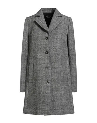 Dolce & Gabbana Woman Coat Grey Size 6 Virgin Wool In Gray