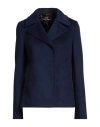 Dolce & Gabbana Woman Coat Purple Size 10 Virgin Wool, Cashmere