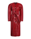 Dolce & Gabbana Woman Coat Red Size 10 Wool, Polyamide In Red