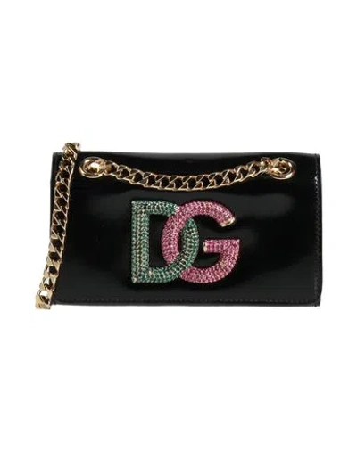 Dolce & Gabbana Woman Cross-body Bag Black Size - Calfskin