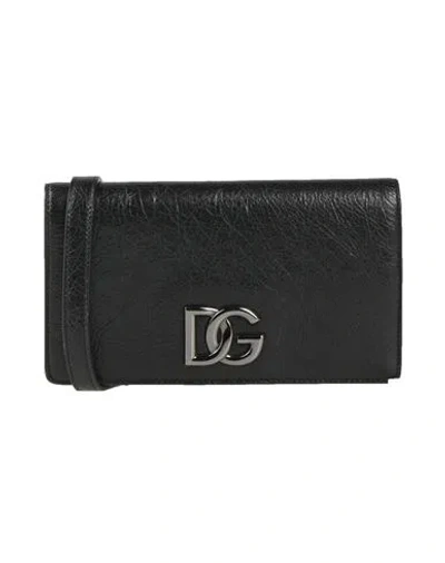 Dolce & Gabbana Woman Cross-body Bag Black Size - Lambskin