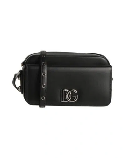 Dolce & Gabbana Woman Cross-body Bag Black Size - Leather