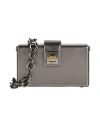 Dolce & Gabbana Woman Cross-body Bag Charcoal Size - Lambskin In Grey