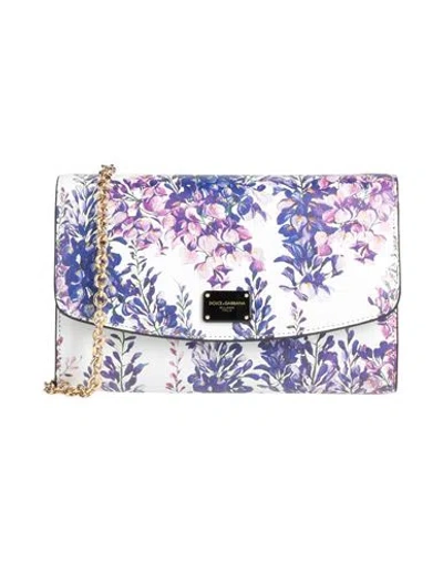 Dolce & Gabbana Woman Cross-body Bag White Size - Calfskin