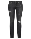 Dolce & Gabbana Woman Jeans Black Size 0 Cotton, Polyester, Elastane In Black