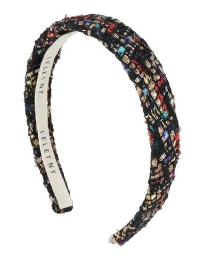 Dolce & Gabbana Woman Hair Accessory Black Size - Textile Fibers In Multi