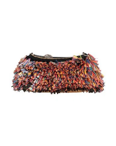 Dolce & Gabbana Woman Handbag Black Size - Textile Fibers In Multi