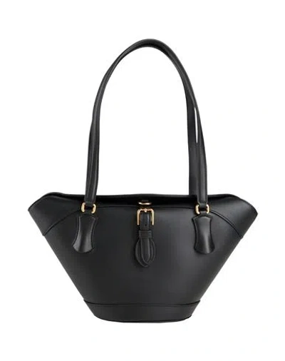 Dolce & Gabbana Kendra Leather Tote In Black