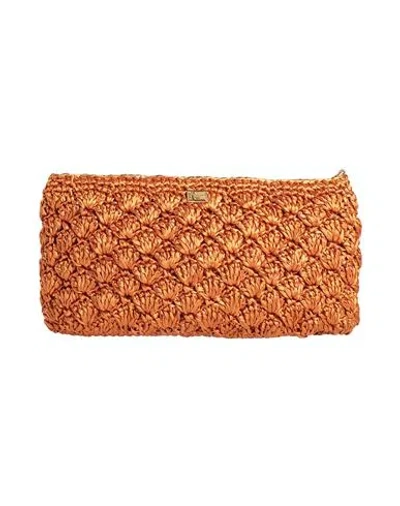 Dolce & Gabbana Woman Handbag Brown Size - Textile Fibers