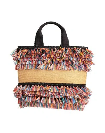 Dolce & Gabbana Woman Handbag Coral Size - Textile Fibers In Multi