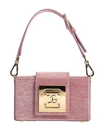 Dolce & Gabbana Woman Handbag Mauve Size - Textile Fibers In Pink