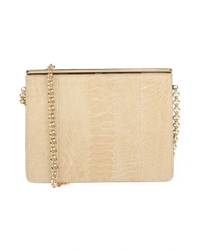 Dolce & Gabbana Woman Handbag Sand Size - Soft Leather In Brown