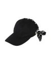 DOLCE & GABBANA DOLCE & GABBANA MAN HAT BLACK SIZE 7 ⅜ COTTON