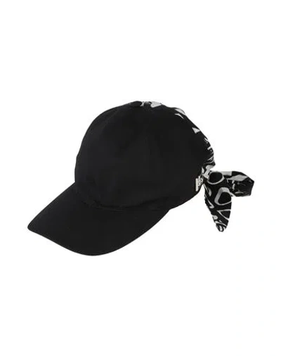 Dolce & Gabbana Man Hat Black Size 7 ⅜ Cotton