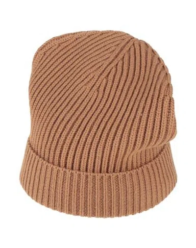 Dolce & Gabbana Woman Hat Camel Size Onesize Wool, Cashmere In Gold