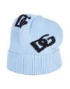 Dolce & Gabbana Woman Hat Light Blue Size Onesize Virgin Wool