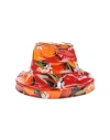 Dolce & Gabbana Woman Hat Red Size 7 ⅛ Cotton In Red