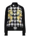 Dolce & Gabbana Woman Jacket Black Size 6 Viscose, Acetate, Cotton, Elastane, Polyester In Black