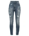 Dolce & Gabbana Woman Jeans Blue Size 10 Cotton, Elastane
