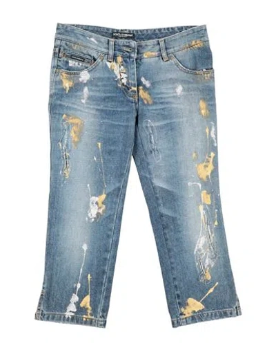 Dolce & Gabbana Woman Jeans Blue Size 6 Cotton