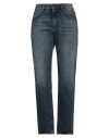 Dolce & Gabbana Black Mid-rise Straight-leg Jeans In Blue