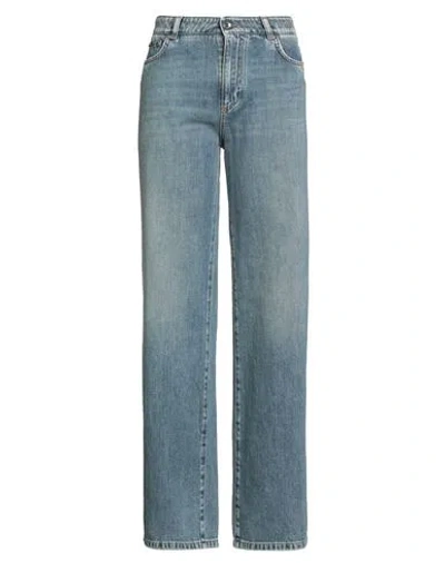 Dolce & Gabbana Woman Jeans Blue Size 8 Cotton
