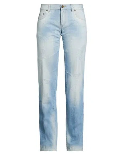 Dolce & Gabbana Woman Jeans Blue Size 8 Cotton