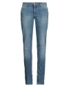Dolce & Gabbana Woman Jeans Blue Size 8 Cotton, Elastane In Blue