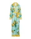 Dolce & Gabbana Woman Jumpsuit Sky Blue Size 10 Silk In Blue