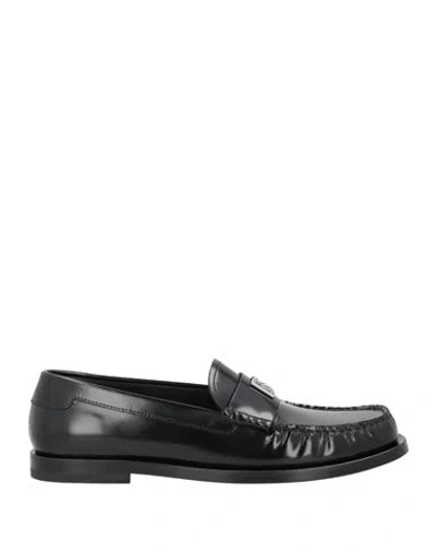 Dolce & Gabbana Woman Loafers Black Size 7.5 Calfskin