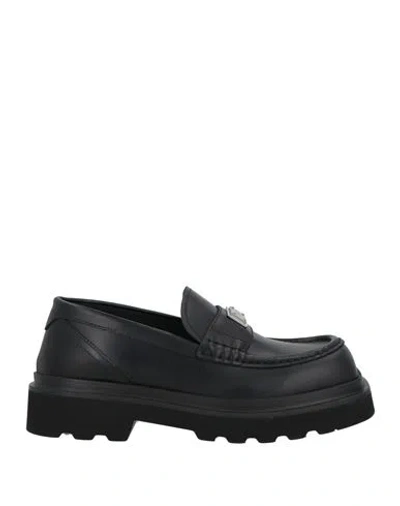 Dolce & Gabbana Woman Loafers Black Size 5.5 Calfskin
