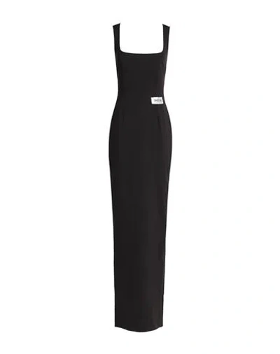 Dolce & Gabbana Woman Maxi Dress Black Size 4 Viscose, Polyamide, Elastane