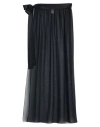 Dolce & Gabbana Woman Maxi Skirt Black Size 8 Silk In Black