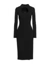 Dolce & Gabbana Midi Dresses In Black