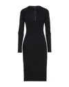 Dolce & Gabbana Midi Dresses In Black