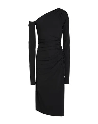 Dolce & Gabbana Woman Midi Dress Black Size 6 Viscose, Elastane
