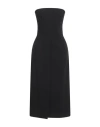 Dolce & Gabbana Woman Midi Dress Black Size 8 Viscose, Polyamide, Elastane In Black