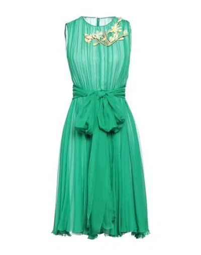 Dolce & Gabbana Knee-length Dresses In Green