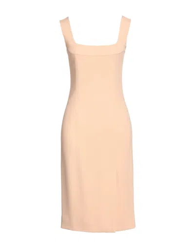 Dolce & Gabbana Midi Dresses In Beige