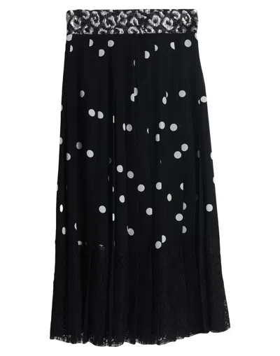Dolce & Gabbana Midi Skirts In Black
