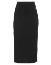 Dolce & Gabbana Woman Midi Skirt Black Size 14 Viscose, Polyester, Polyamide, Elastane