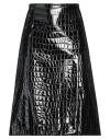 Dolce & Gabbana Woman Midi Skirt Black Size 8 Polyester In Black