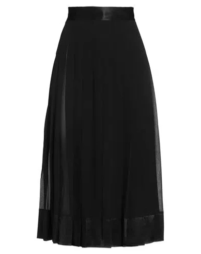 Dolce & Gabbana Woman Midi Skirt Black Size 8 Silk