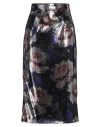 Dolce & Gabbana Sequin-embellished Pencil Midi Skirt In Navy