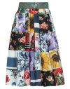 Dolce & Gabbana Woman Midi Skirt White Size 0 Cotton, Polyester, Elastane In White