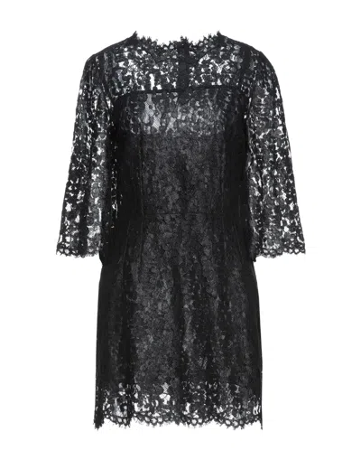 Dolce & Gabbana Short Dresses In Black