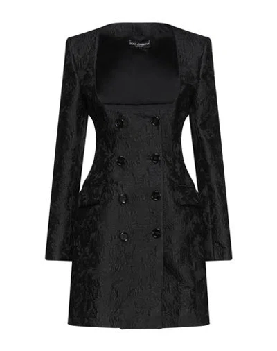Dolce & Gabbana Woman Mini Dress Black Size 4 Cotton, Silk
