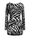 Dolce & Gabbana Woman Mini Dress Black Size 0 Silk, Elastane In Black
