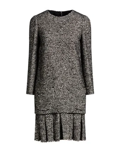 Dolce & Gabbana Woman Mini Dress Black Size 6 Acrylic, Wool, Alpaca Wool, Superkid Mohair, Polyamide
